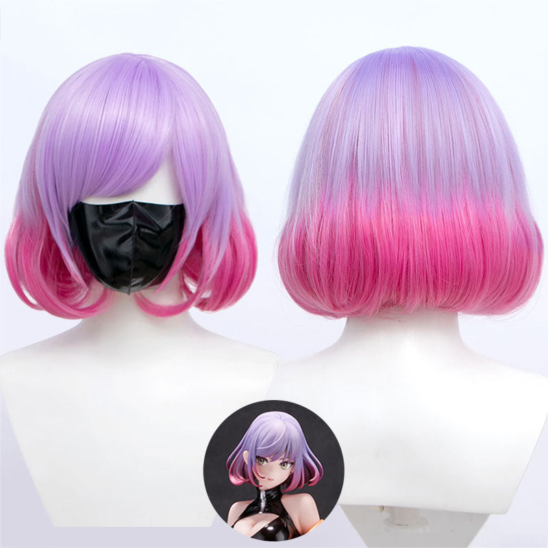 Astrum Design Mask Girl Luna Pink Purple Cosplay Wig