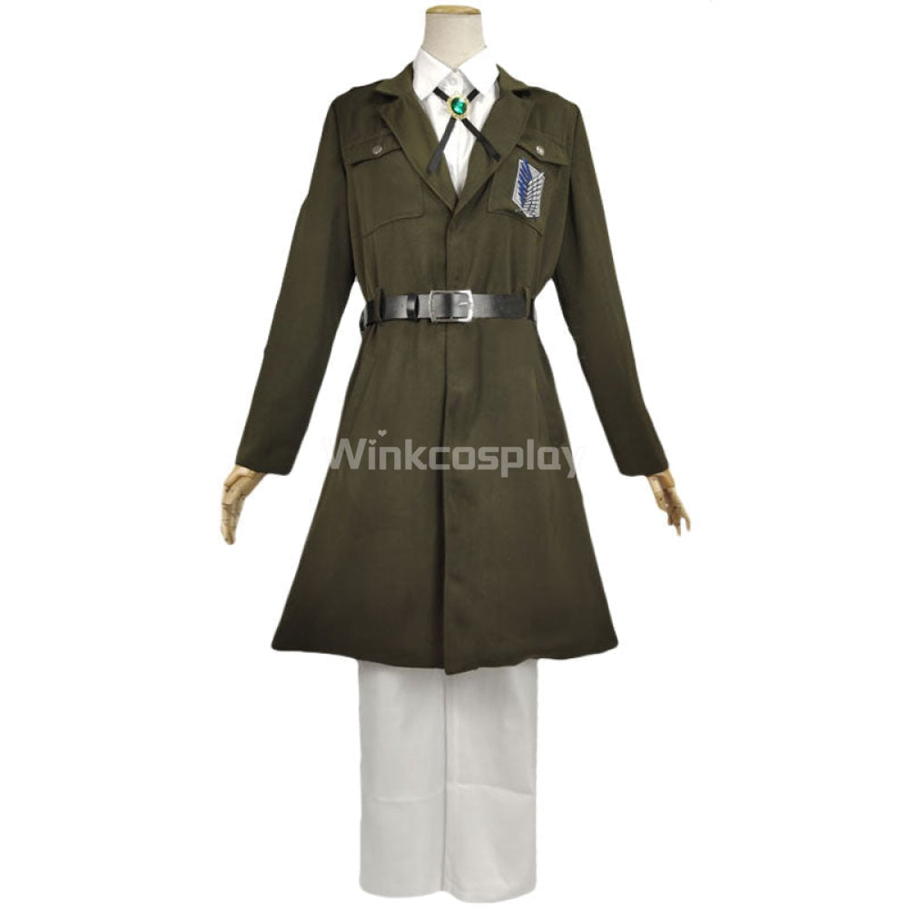 Attack On Titan Final Season Armin Arlert Levi Ackerman Survey Corps Cosplay Costume