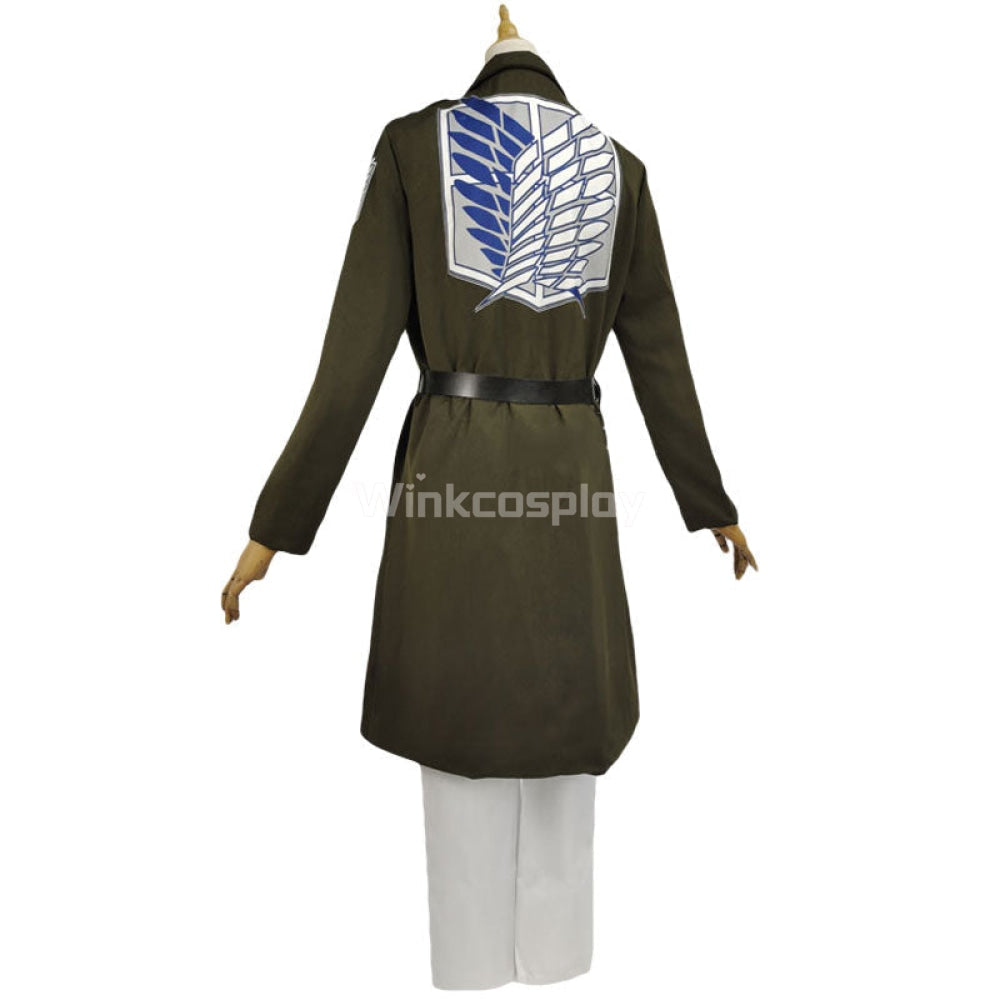 Attack On Titan Final Season Armin Arlert Levi Ackerman Survey Corps Cosplay Costume