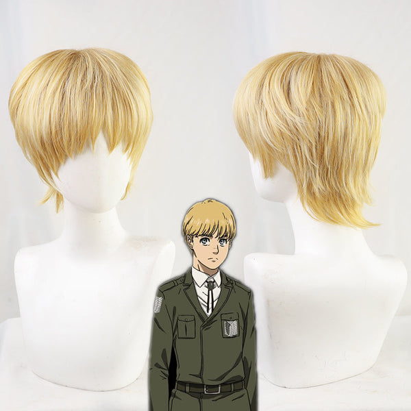 Attack On Titan Shingeki No Kyojin Final Season Armin Arlelt Cosplay Wig