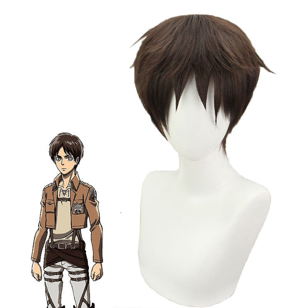 Attack on Titan Eren Yeager Cosplay Wig