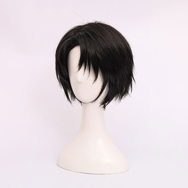 Attack on Titan Levi Ackerman Black Cosplay Wig