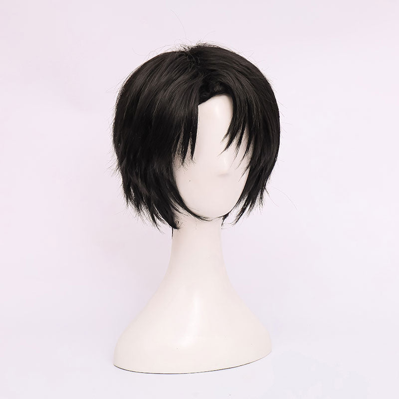 Attack on Titan Levi Ackerman Black Cosplay Wig