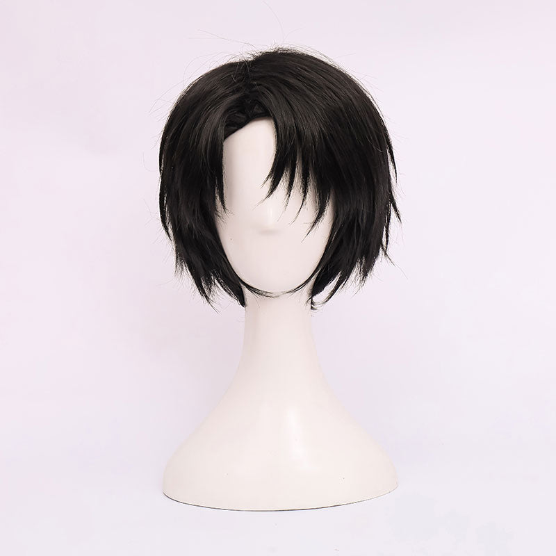 Attack on Titan Levi Ackerman Black Cosplay Wig