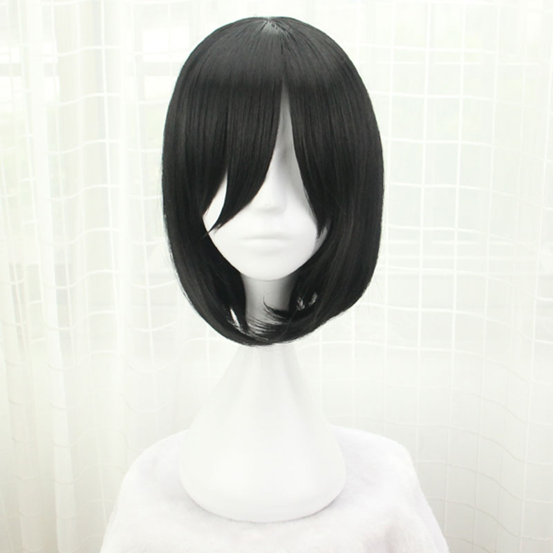 Attack on Titan Mikasa Ackerman Cosplay Wig