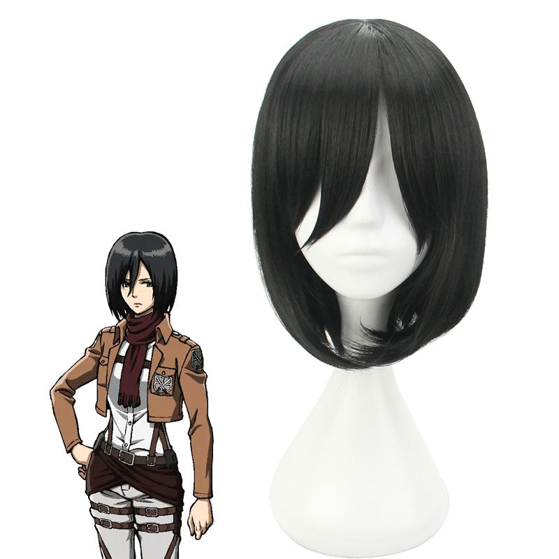 Attack on Titan Mikasa Ackerman Cosplay Wig