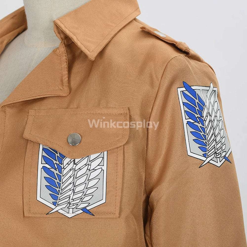 Attack on Titan Shingeki no Kyojin Advancing Giants Survey Corps Jacket Cosplay Costume