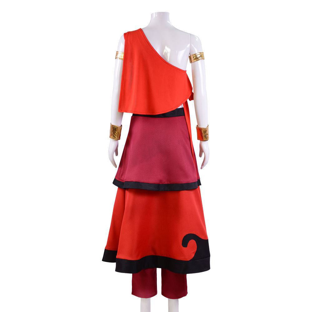 Avatar: The Last Airbender Katara Red Cosplay Costume