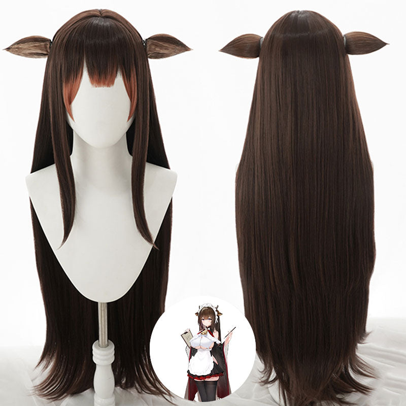 Azur Lane Kashino Maid Cosplay Wig