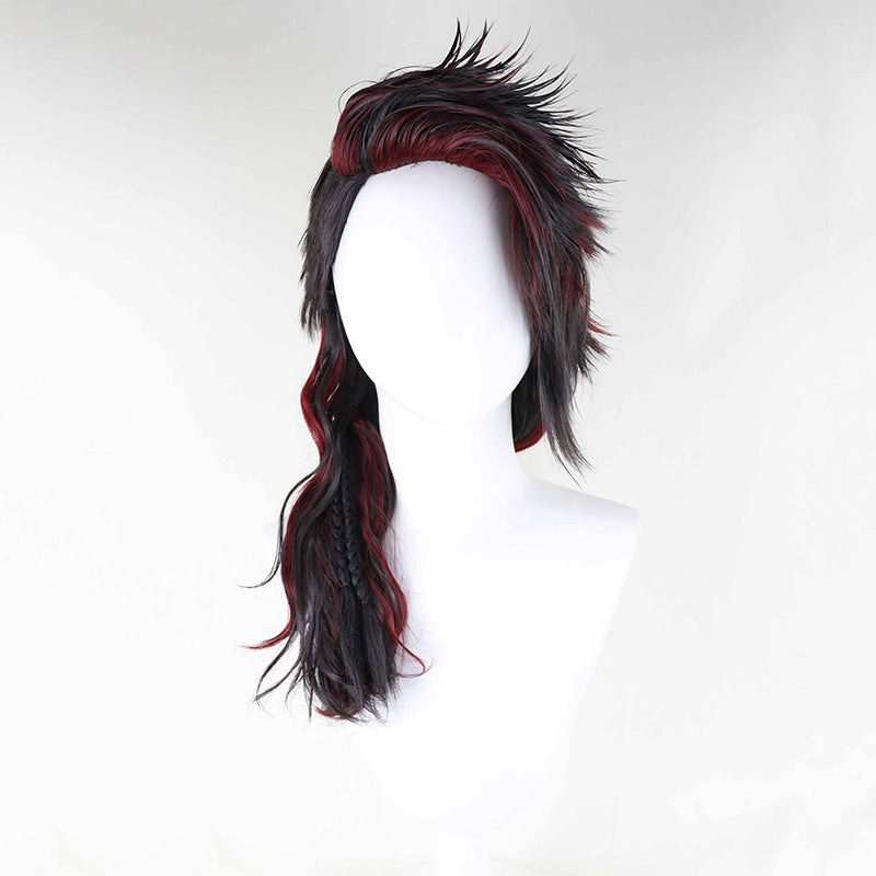 Baldurs Gate 3 Karlach Cosplay Wig