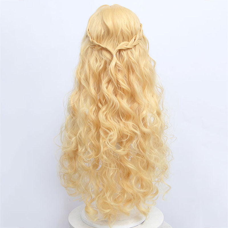 Bibliophile Princess Mushikaburi-hime Elianna Bernstein Golden Cosplay Wig