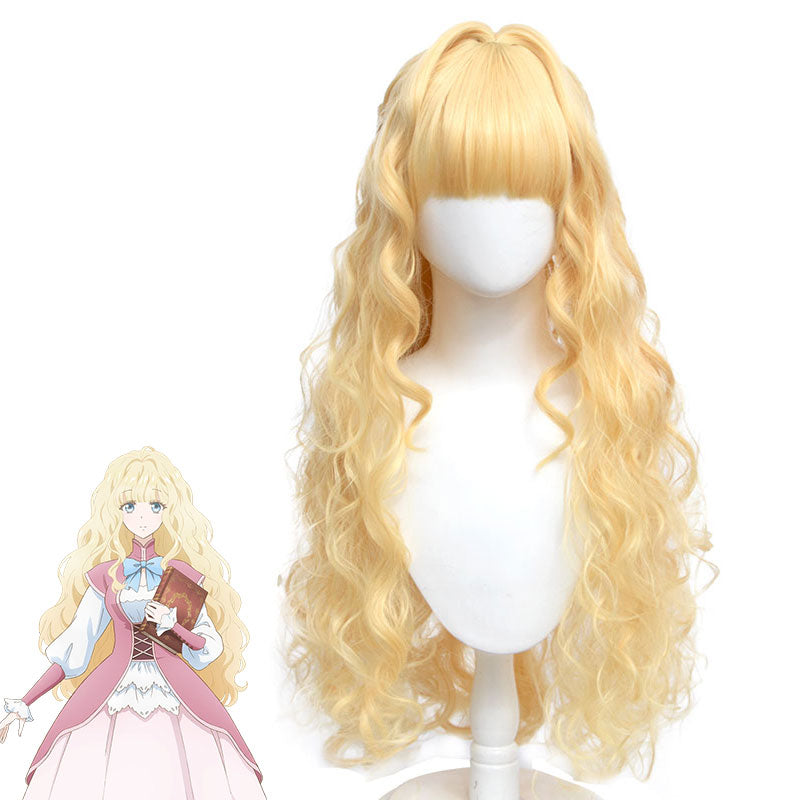 Bibliophile Princess Mushikaburi-hime Elianna Bernstein Golden Cosplay Wig