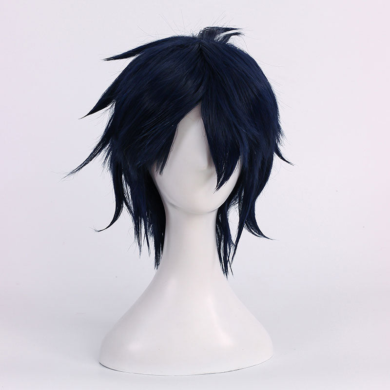 Blue Exorcist Ao no Exorcist Rin Okumura Black Blue Cosplay Wig