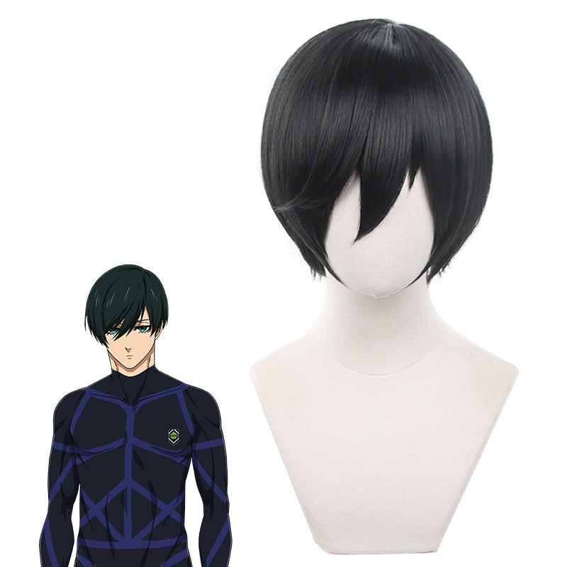 Blue Lock Rin Itoshi Cosplay Wig