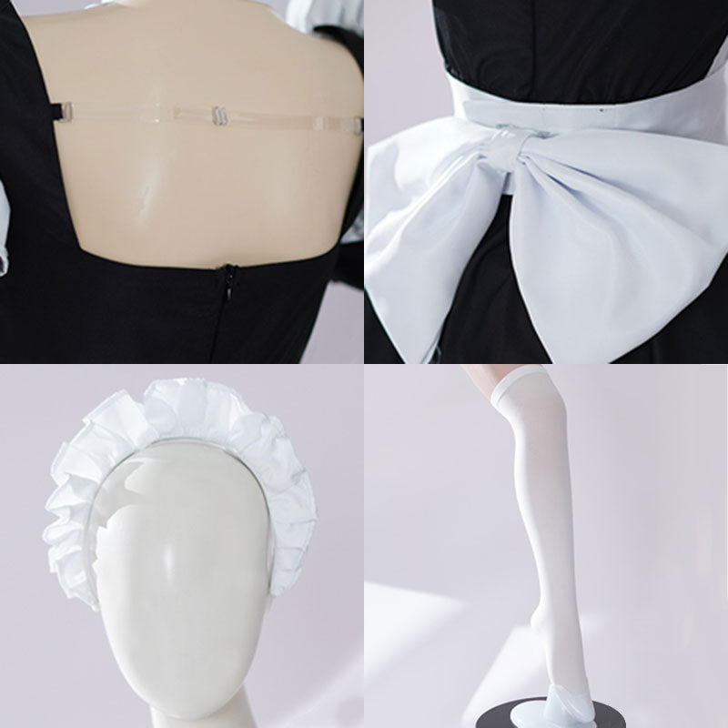 Bocchi the Rock! Hitori Gotoh Maid Dress Cosplay Costume