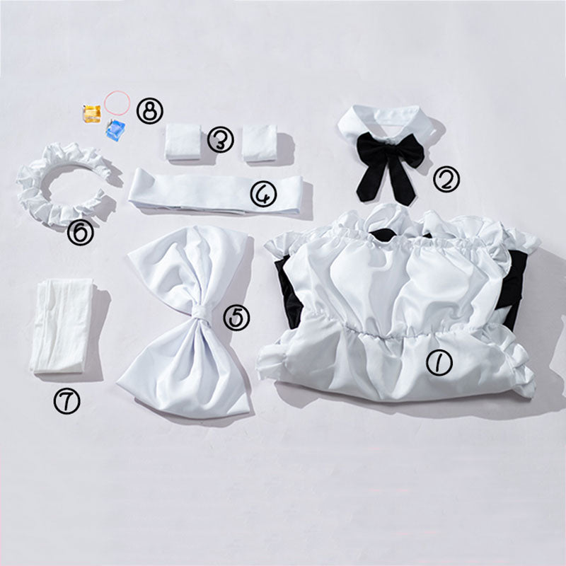 Bocchi the Rock! Hitori Gotoh Maid Dress Cosplay Costume