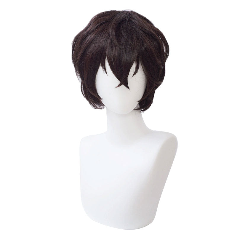 Bungo Stray Dogs Osamu Dazai Deep Brown Cosplay Wig