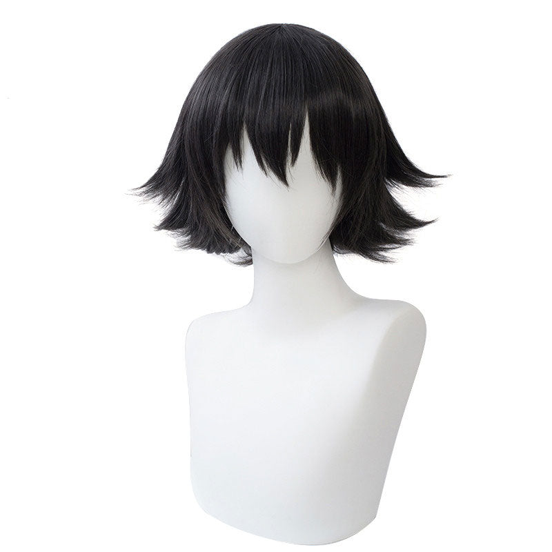 Bungo Stray Dogs Ranpo Edogawa Black Cosplay Wig