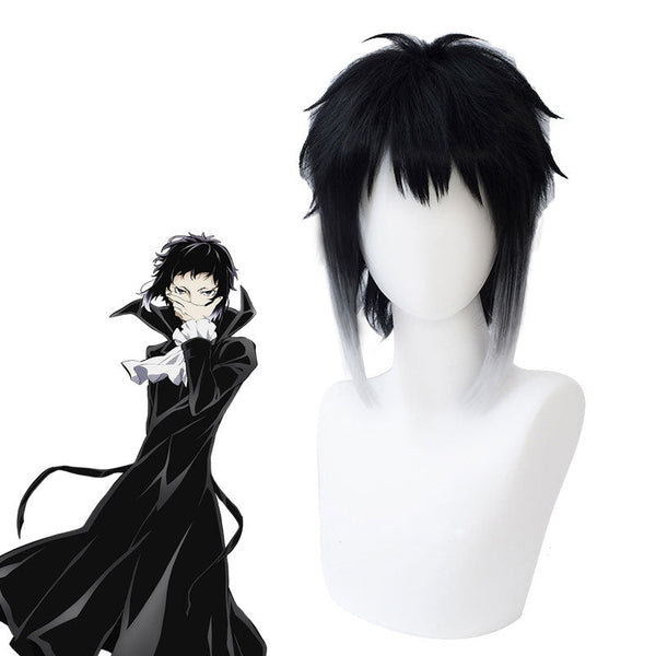 Bungo Stray Dogs Ryuunosuke Akutagawa Ryūnosuke Akutagawa Cosplay Wig