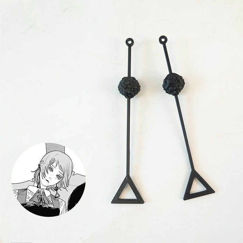 Chainsaw Man Hunger Devil Fami Famine Devil Earring Cosplay Accessory Prop