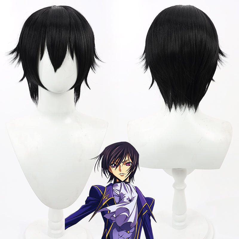 Code Geass Lelouch vi Britannia Lelouch Lamperouge Cosplay Wig