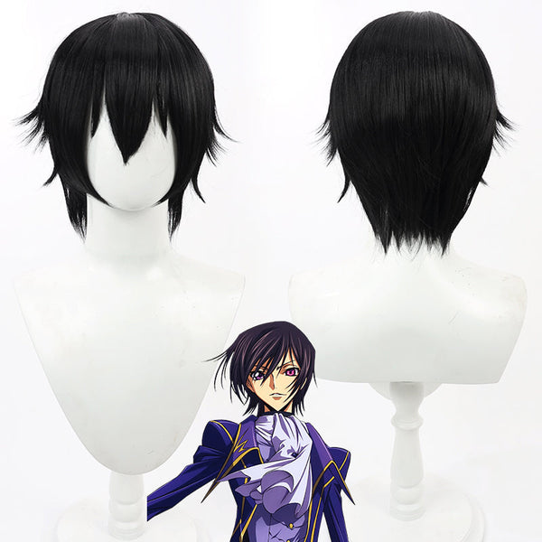 Code Geass Lelouch vi Britannia Lelouch Lamperouge Cosplay Wig