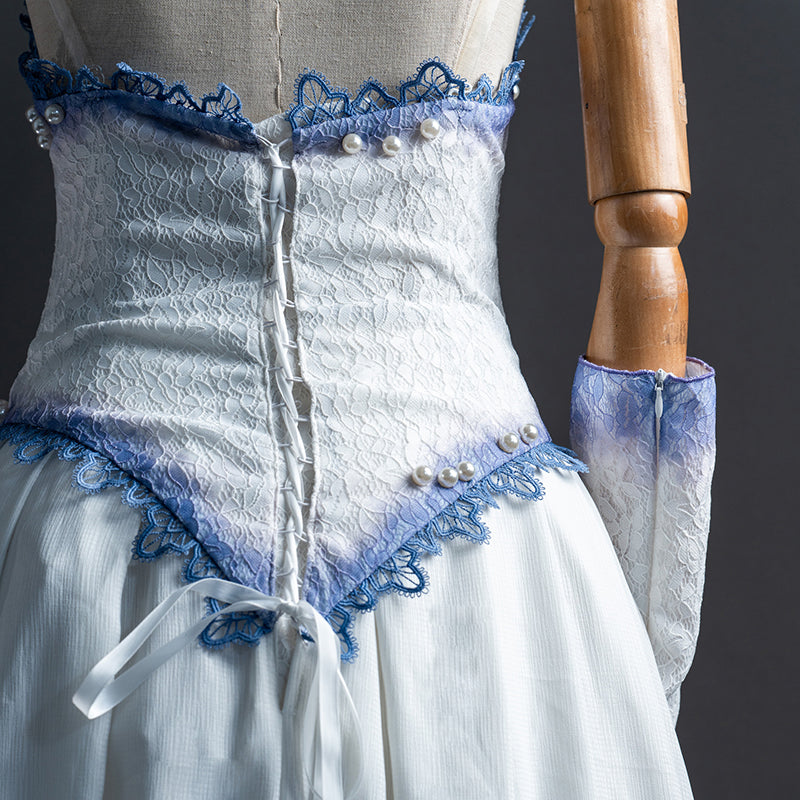 Corpse Bride Corpse Emily Bride Halloween Cosplay Costume B Edition