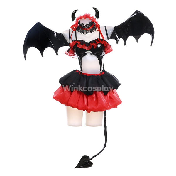 Date A Live IV: Tokisaki Kurumi Pretty Devil Ver Hallowen Cosplay Costume