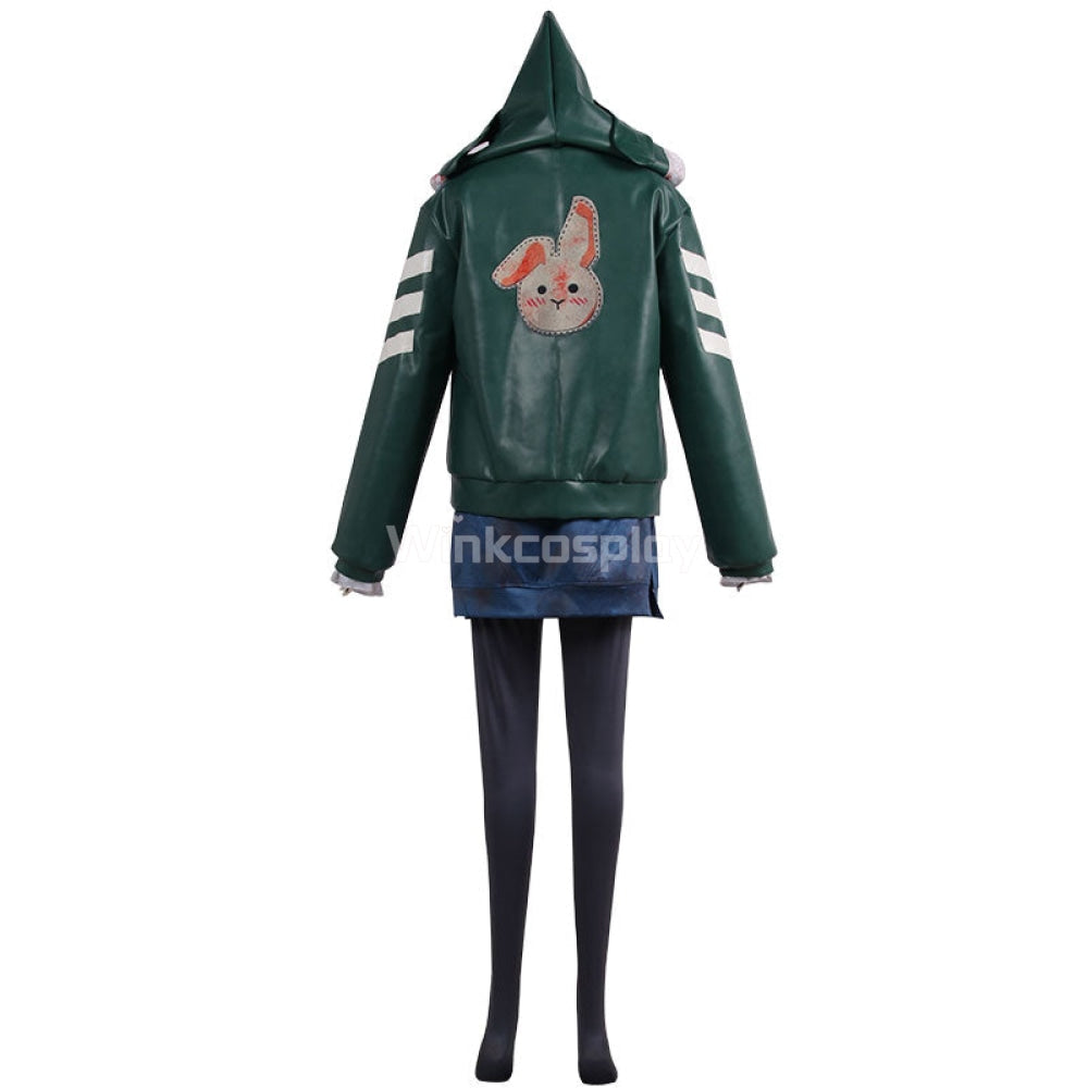 Dead by Daylight Green Bunny Feng Min Halloween Cosplay Costume