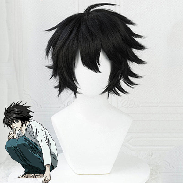 Death Note L Lawliet Ry¨±zaki Cosplay Wig