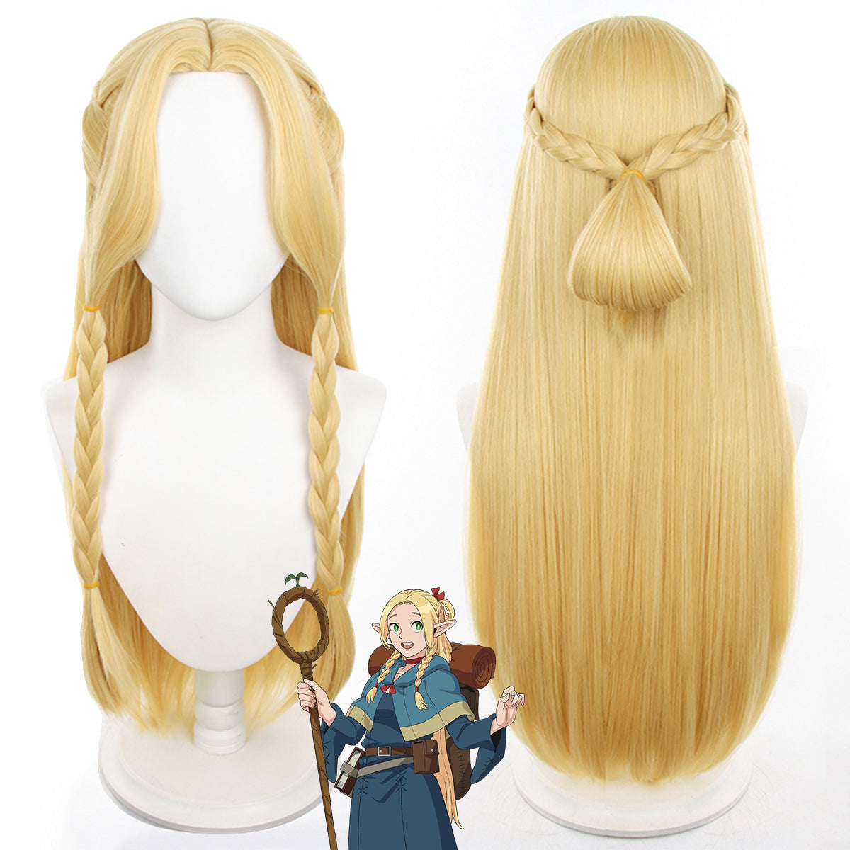 Delicious in Dungeon Marcille Donato C Edition Cosplay Wig