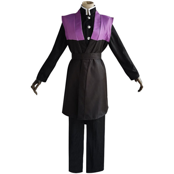 Demon Slayer: Kimetsu No Yaiba Genya Shinazugawa Cosplay Costume