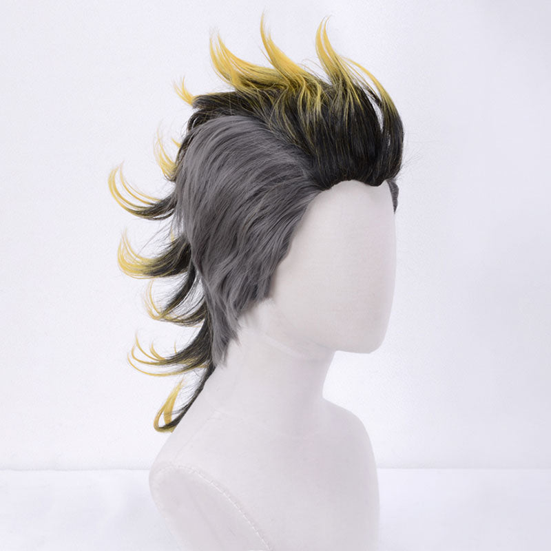 Demon Slayer: Kimetsu No Yaiba Genya Shinazugawa Cosplay Wig