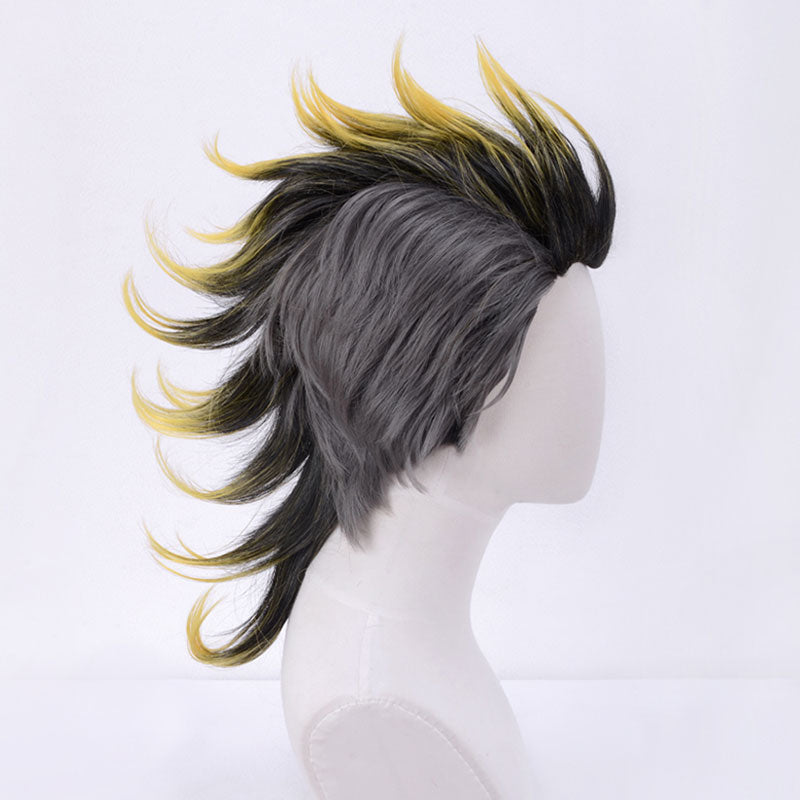 Demon Slayer: Kimetsu No Yaiba Genya Shinazugawa Cosplay Wig