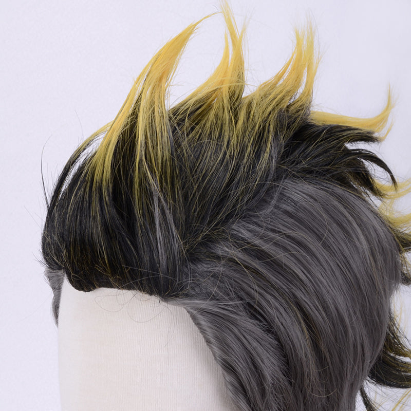 Demon Slayer: Kimetsu No Yaiba Genya Shinazugawa Cosplay Wig