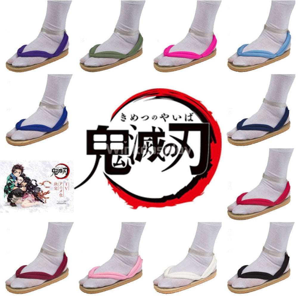 Demon Slayer: Kimetsu No Yaiba Halloween Cosplay Shoes