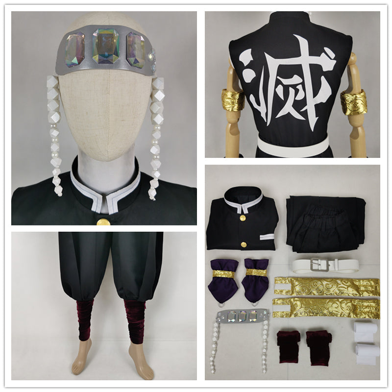 Demon Slayer: Kimetsu no Yaiba Season 2 Tengen Uzui Halloween Cosplay Costume