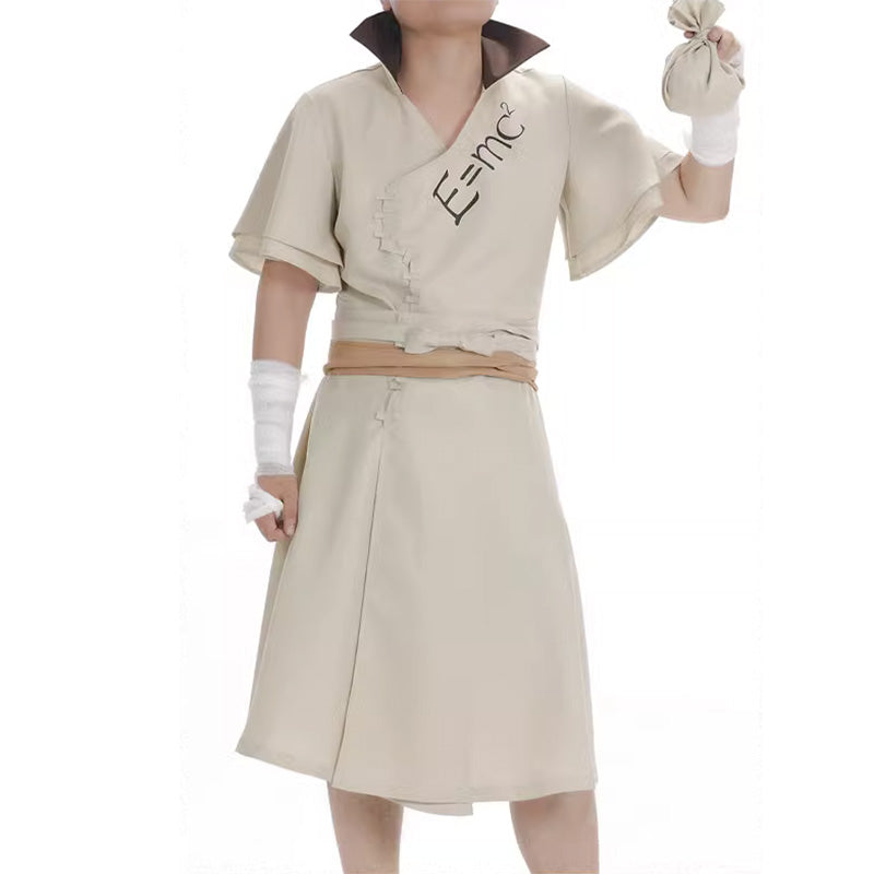 Dr. Stone Senku Ishigami Cosplay Costume