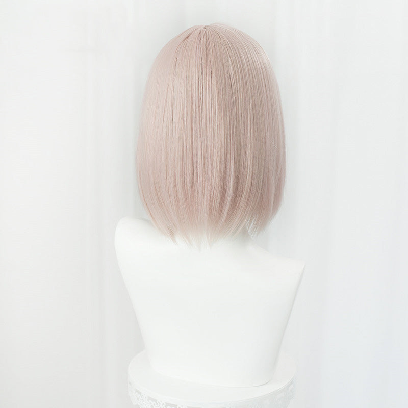 Fate Grand Order Mash Kyrielight Shielder Cosplay Wig