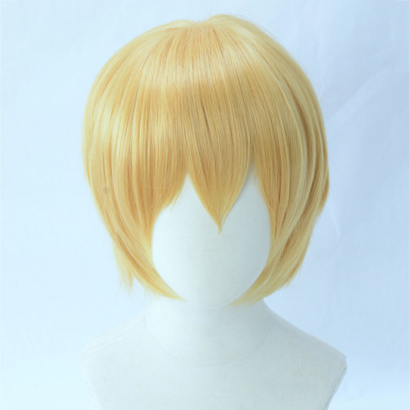 Fate Zero Gilgamesh Golden Cosplay Wig