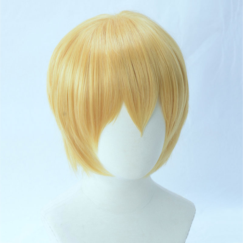 Fate Zero Gilgamesh Golden Cosplay Wig