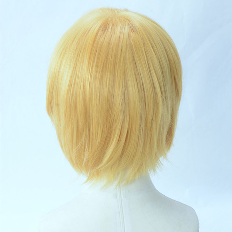 Fate Zero Gilgamesh Golden Cosplay Wig