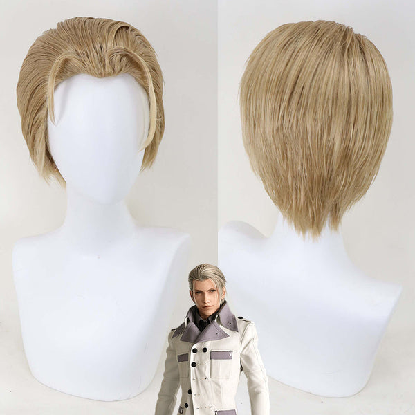 Final Fantasy VII Remake Rufus Shinra Cosplay Wig