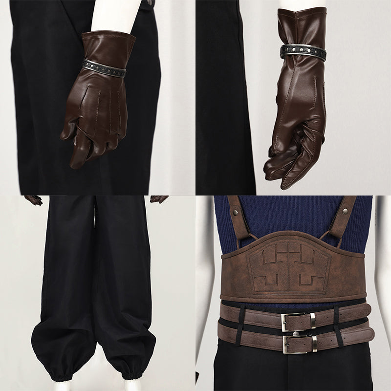 Final Fantasy VII Remake Zack Fair Cosplay Costume