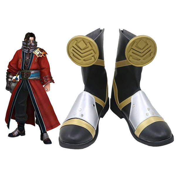 Final Fantasy XIV FF14 Amon Cosplay Shoes