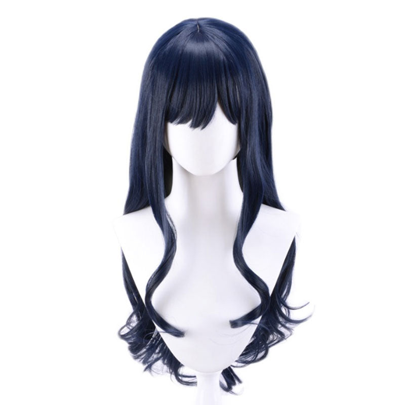 Final Fantasy XIV FF14 Gaia Blue Cosplay Wig