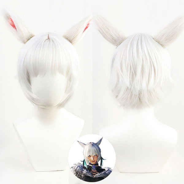 Final Fantasy XIV Y'shtola Rhul Cosplay Wig