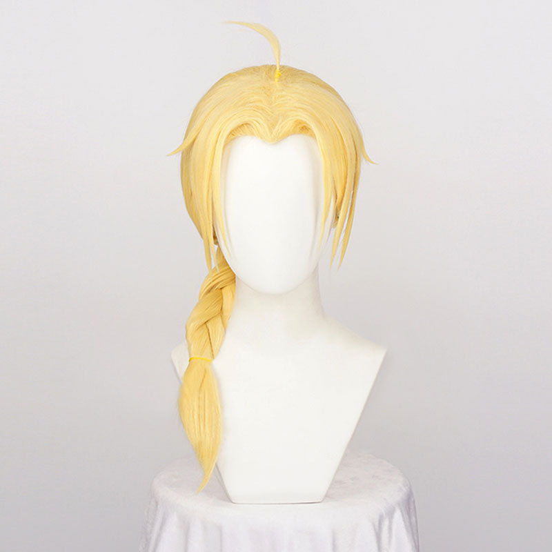 Fullmetal Alchemist Edward Elric Golden Cosplay Wig