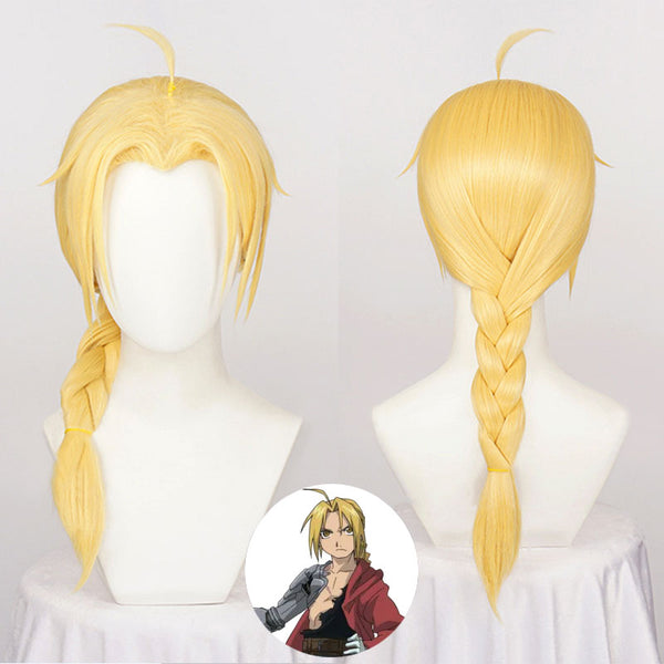 Fullmetal Alchemist Edward Elric Golden Cosplay Wig