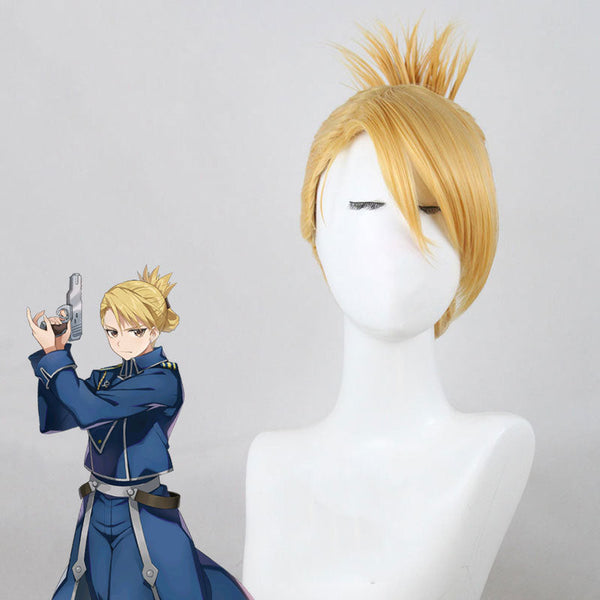 Fullmetal Alchemist Riza Hawkeye Cosplay Wig